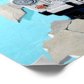 落書きカークラッシュポスター ポスター (角)