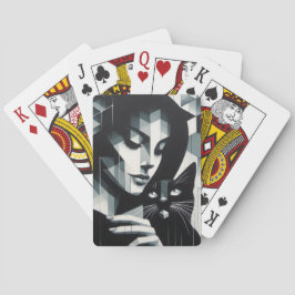 落書きキャットレディ トランプ