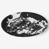 落書きクリープ ペーパープレート (アングル)