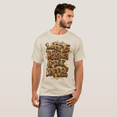 落書きコーヒー名言 Tシャツ (正面フル)