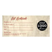 落書きスケッチハートスケッチペンギフトカード ラックカード (裏面)