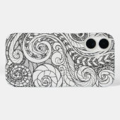 落書きデザイン Case-Mate iPhoneケース (裏面 (横))