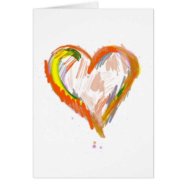 落書きハート (正面)