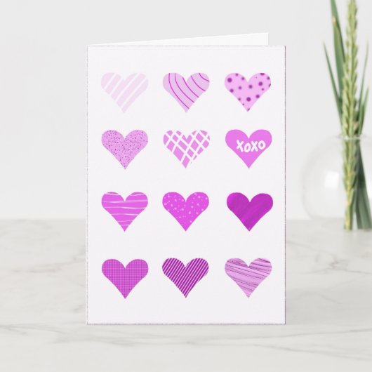 落書きハート シーズンカード (正面)