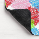 落書きハート マウスパッド (コーナー)