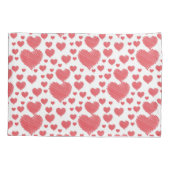 落書きハート 枕カバー (裏面)