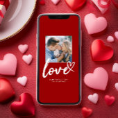 落書きハートValentines Day写真 シーズンカード