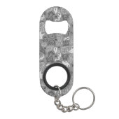 落書きパターンイラストレーション キーホルダー栓抜き (裏面)