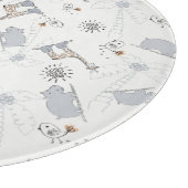 落書きパターン2 カッティングボード (角)