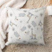 落書きパターン2 クッション (ブランケット)