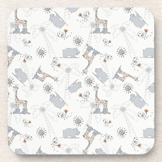 落書きパターン2 コースター (正面)