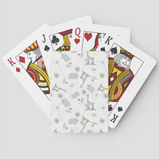 落書きパターン2 トランプ (裏面)