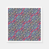 落書きパターン スタンダードカクテルナプキン (正面)