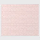 落書きピンクベビーシャワーガールラッピング紙 ラッピングペーパー (フラット)