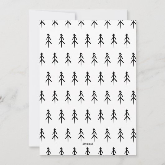 落書きフォトフレーム クリスマス シーズンカード (裏面)