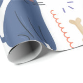 落書きペット恋人 ラッピングペーパー (ロールコーナー)