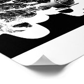 落書きポスターを切る ポスター (角)