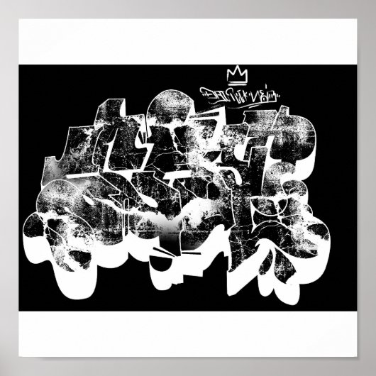 落書きポスターを切る ポスター (正面)