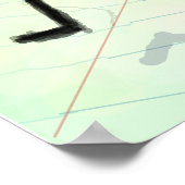 落書きポスター ポスター (角)