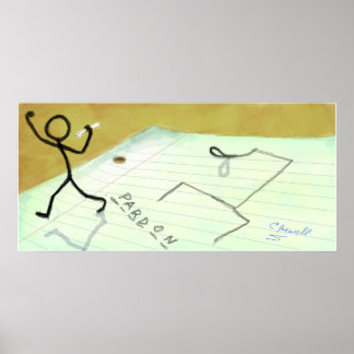 落書きポスター ポスター