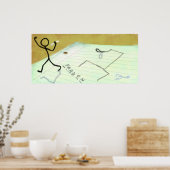 落書きポスター ポスター (キッチン)