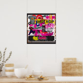 落書きポスター ポスター (キッチン)