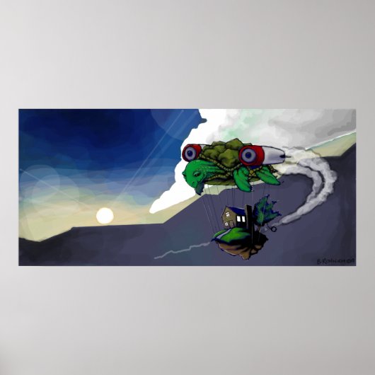 落書きポスター ポスター (正面)