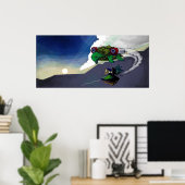 落書きポスター ポスター (ホームオフィス)