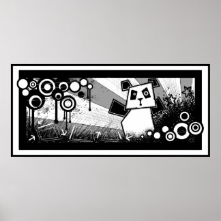 落書きポスター ポスター