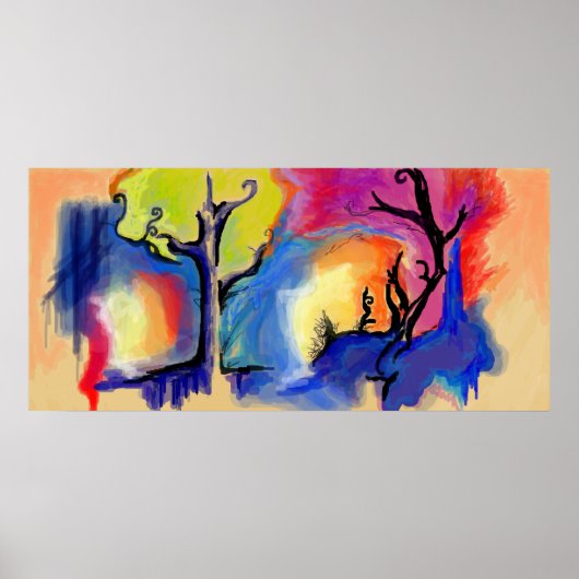 落書きポスター ポスター (正面)