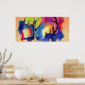 落書きポスター ポスター (キッチン)