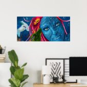 落書きポスター ポスター (ホームオフィス)