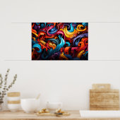 落書きポスター ポスター (キッチン)