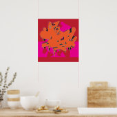 落書きポスター ポスター (キッチン)