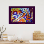 落書きポスター ポスター (キッチン)