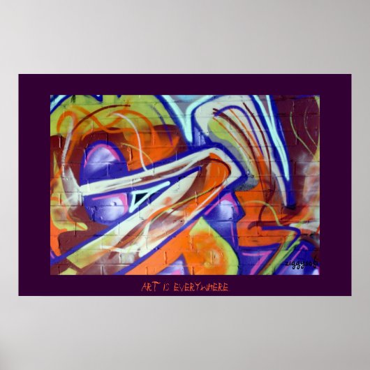 落書きポスター ポスター (正面)