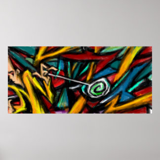 落書きポスター ポスター