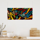 落書きポスター ポスター (キッチン)