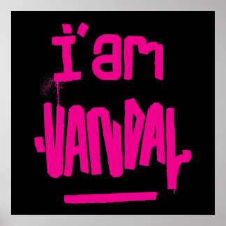 落書きポスター ポスター