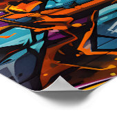 落書きポスター ポスター (角)