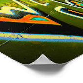 落書きポスター#4 ポスター (角)