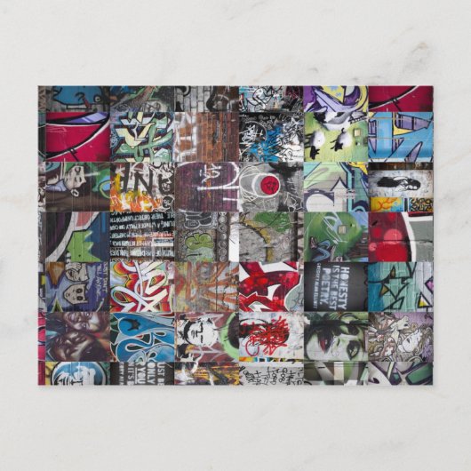 落書きポストカード ポストカード (正面)