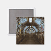 落書きマグネット付き空き列車トンネル マグネット (正面/裏面)