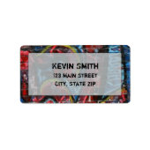 落書きラベル ラベル (正面)