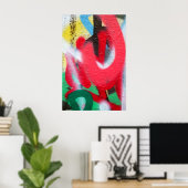 落書きレイヤーポスター ポスター (ホームオフィス)