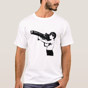 落書きロケットランチャーメンズティー Tシャツ