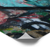 落書き写真ポスター ポスター (角)