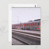 落書き列車 ポストカード (正面/裏面)
