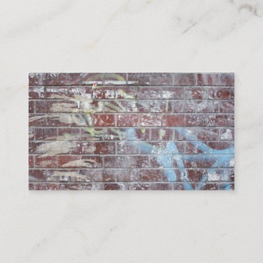 落書き取りサービスの圧力洗浄 名刺 (裏面)