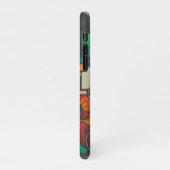 落書き壁の自転車 iPhoneケース (左側)